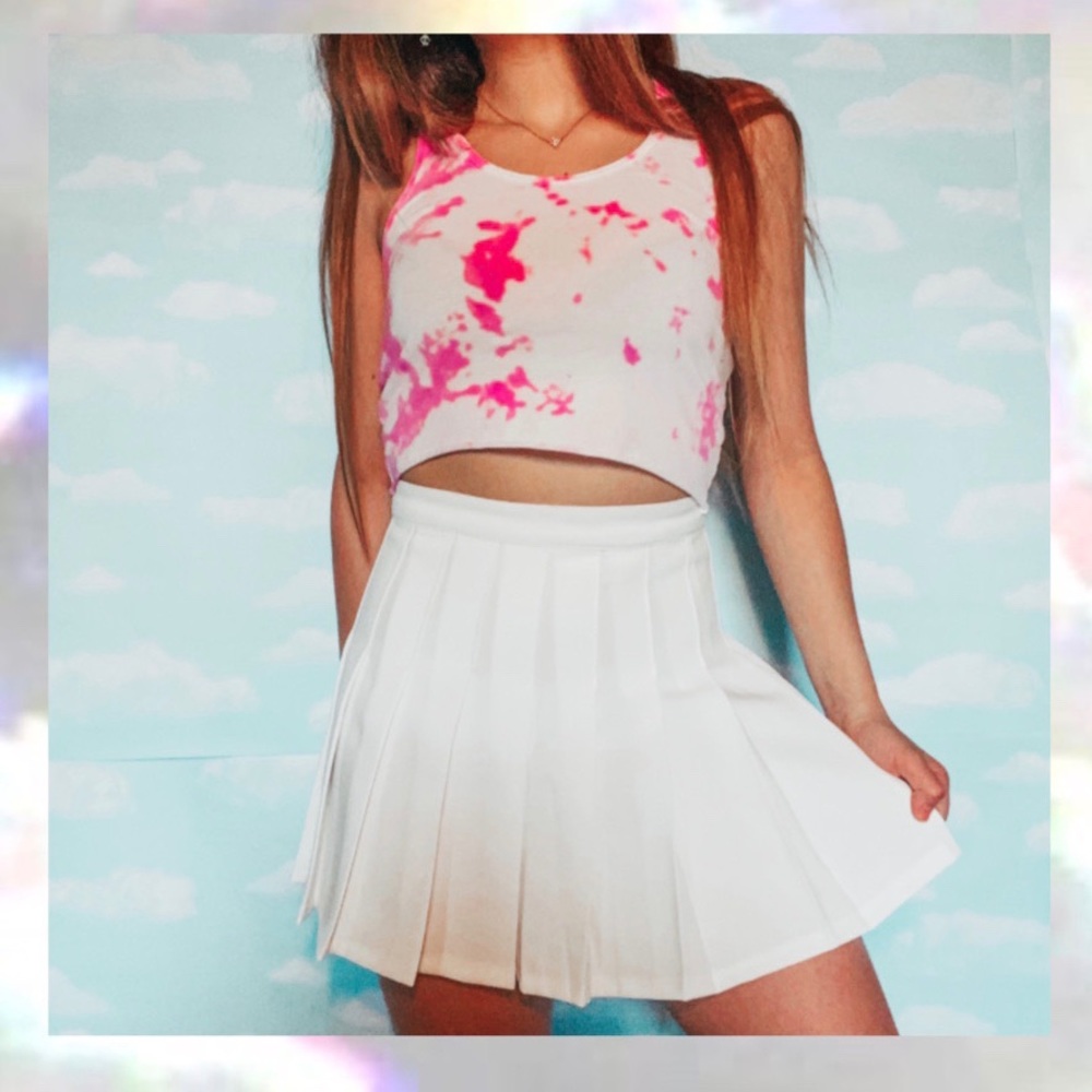 Calvin Klein Pink Tie Dye Tank